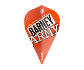 【メール便OK】ダーツ フライト【ターゲット】ヴィジョン ウルトラ BARNEY ARMY ヴェイパー オレンジ 334300