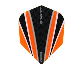 【メール便OK】ダーツ フライト【ターゲット】ヴィジョン ウルトラ シェイプ クリアオレンジ 331360