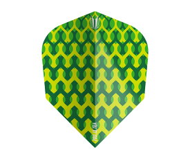 【メール便OK】ダーツ フライト【ターゲット】ファブリック PRO.ウルトラ グリーン シェイプ 335210
