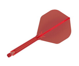 【メール便OK】ダーツ フライト【ケーフレックス】K-FLEX スタンダード ミディアム レッド 410030