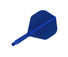 【メール便OK】ダーツ フライト【ケーフレックス】K-FLEX スタンダード ショート ブルー 410034