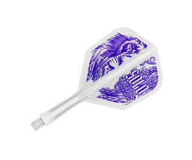 【メール便OK】ダーツ フライト【ケーフレックス】K-FLEX ソロ 小野恵太モデル シェイプ ショート ホワイト 410218