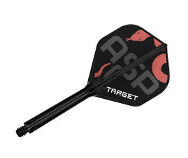 【メール便OK】ダーツ フライト【ケーフレックス】K-FLEX ネイサン・アスピナルモデル スタンダード ミディアム ブラック 410143