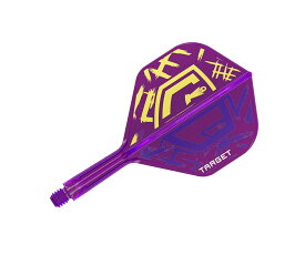 【メール便OK】ダーツ フライト【ケーフレックス】K-FLEX ルーク・リトラーモデル ワールドチャンピオン スタンダード ショート パープル 410183