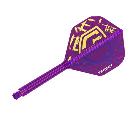 【メール便OK】ダーツ フライト【ケーフレックス】K-FLEX ルーク・リトラーモデル ワールドチャンピオン スタンダード ミディアム パープル 410185