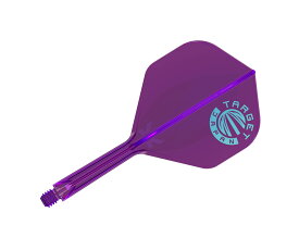 【メール便OK】ダーツ フライト【ケーフレックス】K-FLEX スタンダード インターミディエイト パープル 限定モデル 410260