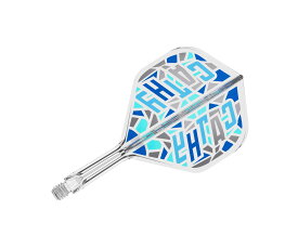 【メール便OK】ダーツ フライト【ケーフレックス】K-FLEX キャシー・リョンモデル スタンダード ショート クリア 410273