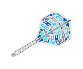 【メール便OK】ダーツ フライト【ケーフレックス】K-FLEX キャシー・リョンモデル スタンダード インターミディエイト クリア 410274