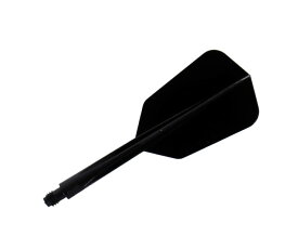 【メール便OK】ダーツ フライト【コンドル】アックス ウイングスリム ミディアム ブラック