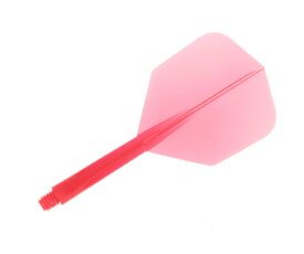 【コンドル】 ダーツフライト スモール　ミディアム　クリアレッド 【ダ−ツ/Darts】【フライト/flight】