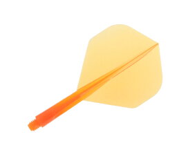 ダーツフライト【コンドル】スタンダード ショート クリアオレンジ
