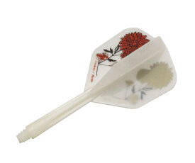 【メール便OK】ダーツ フライト【コンドル】近藤静加モデル ガーベラ&スターチス スモール ロング MIX