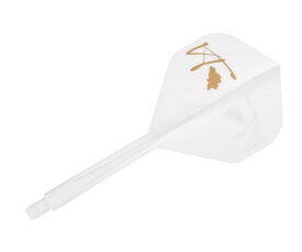 【メール便OK】ダーツ フライト【コンドル】アックス ティモシー・ヴァーブルッゲモデル T-V スタンダード ロング ホワイト