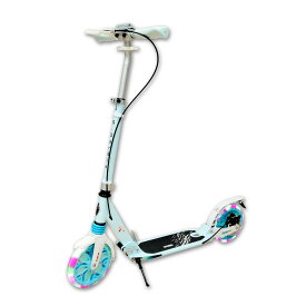 ★P！3倍★サマーセール/ ★【S.Darwin】 LED タイヤ キックボード 光る 子供 大人 ブレーキ付き ディスクブレーキ キックスクーター 折りたたみ キックスケーター ダブル サスペンション スタンド付き 立ち乗り 収納バッグ 日本語説明書付き