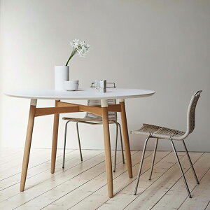 �s���|�C���g�o�b�N�ՁtCARL HANSEN & SON BA103 �_�C�j���O�e�[�u�� ��110cm �I�[�N �V�F�z���C�g �t�F�j�b�N�X�h�� �r�F�z���C�g�I�C���d�� | �J�[���n���Z��&�T�� �J�[���n���Z�� PRELUDIA ROUND TABL