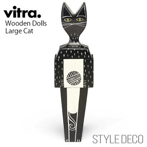 subNtCf[tyK戵̔Xz Vitra / Bg Wooden Doll Cat Large Ebf h[ Lbg [W ؐMtg{bNX@ptbgTCYFW110×D86×H390mm fUCFAlexand