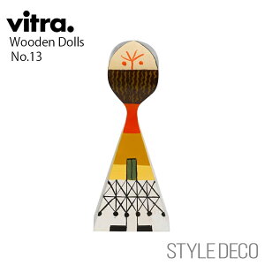 yK戵̔Xz Vitra / Bg Wooden Dolls No.13 Ebf h[ No.13 ؐMtg{bNX@ptbgTCYFW70×H175×D45mm fUCFAlexander GirardiALT_[EW[hj