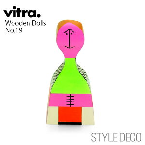 subNtCf[tyK戵̔Xz Vitra / Bg Wooden Dolls No.19 Ebf h[ No.19 ؐMtg{bNX@ptbgTCYFW77×H154×D47mm fUCFAlexander GirardiAL
