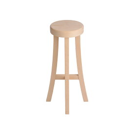 スツール 北欧 【正規取扱販売店】NAYA STOOL L ビーチ 無塗装 サイズ：W360×H650 座面直径235mm おしゃれ かわいい ナヤスツール グリーンホルト 小松勲 GREENHOLT