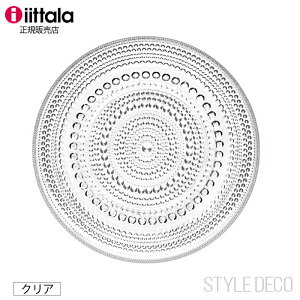 �C�b�^�� �O���X �y���K�̔��X�ziittala /�J�X�e�w���~ �v���[�g 17cm �N���A �i1007055�j�T�C�Y�F��170×H20mm Kastehelmi Plate Clear 17cm �y�y�M�t_��z�y�y�M�t_�̂��z�y�y�M�t_�̂������z��̓�