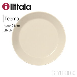 Cb^eB[}v[gyK̔Xzl21cmTCYF210×H31mmގFiittala TEEMA LINEN PLATE 21Z`