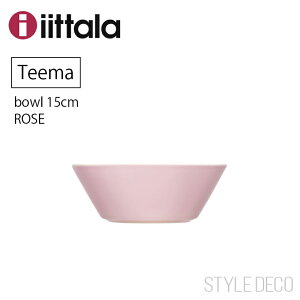 sʁEԌtCb^eB[}{EyK̔Xz[Y15cm TCYF150×H55mm ގF iittala TEEMA {E ROSE 15Z` XyVv_Ng V[YiJ[