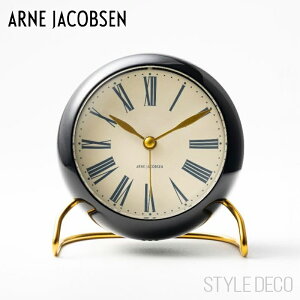 11/16stARNE JACOBSENiAlERuZje[uNbN TABLE CLOCK ROMAN CLASSIC 43698 A[NbN ڊo܂v uv k RuZ Xe[V