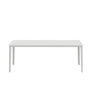 yK戵̔XzvitraiBgjPlate Dining Table v[g _CjOe[u W1800 / W2000 MDFV zCgfUCFWXp[E\ ` CeA