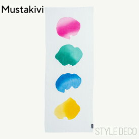 Mustakivi ムスタキビ 手ぬぐい CHUSEN 【わたがし】33×90cm 石本藤雄 FUJIWO ISHIMOTO 手染め 捺染 注染 てぬぐい 綿菓子