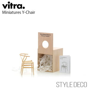 yK戵̔Xz Vitra / Bg Miniatures Y-Chair~j`A Y `FA ؐMtg{bNX@ptbgTCYFW85×D95×H125mmi1/6XP[j Hans J. WegnerinX J. EFOi[j
