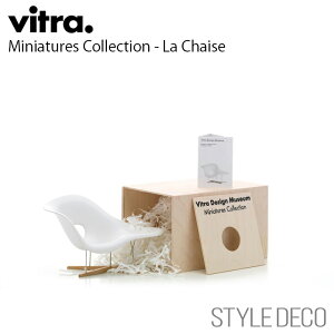 yK戵̔Xz Vitra / Bg Miniatures La Chaise~j`A  VF[Y ؐMtg{bNX@ptbgTCYFW250×D140×H135mmi1/6XP[j fUCFCharles & Ray Eames iC[