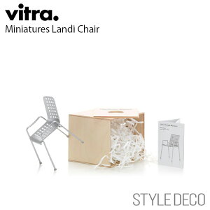 subNtCf[tyK戵̔Xz Vitra / Bg Miniatures Landi Chair~j`A fB `FA ؐMtg{bNX@ptbgTCYFW90×D105×H125mmi1/6XP[j fU