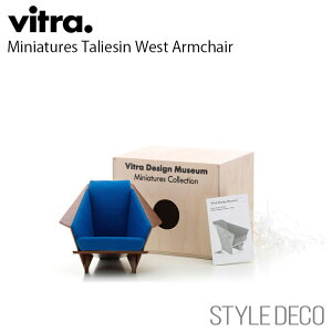 subNtCf[tVitra Bg Miniatures Taliesin West Armchair~j`A^AZ EGXg`FA ؐMtg{bNX@ptbgTCYFW155×D155×H130mmi1/6XP[j fUCF