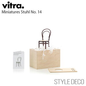 yK戵̔Xz Vitra / Bg Miniatures Stuhl No. 14~j`A VgD[ No.14 ؐMtg{bNX@ptbgTCYFW70×D85×H155mmi1/6XP[j fUCFGebruder Kohn & Thonet (