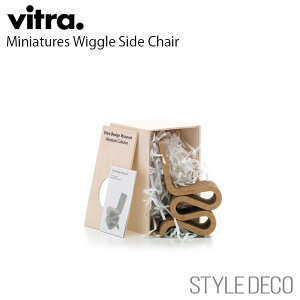 yK戵̔Xz Vitra / Bg Miniatures Wiggle Side Chair~j`A EBO TCh`FA ؐMtg{bNX@ptbgTCYFW65×D95×H145mmi1/6XP[j fUCFFrank Gehry 