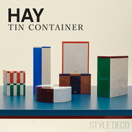 ＼楽天スーパーセール／《2025AW》HAY ヘイ TIN CONTAINER 収納缶 ブリキ缶 蓋付き