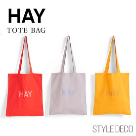 HAY TOTE BAGトートバッグ コットンバッグ hayトートバッグ ヘイ オーガニックコットン100% オシャレなコットンバッグ 鞄 サブバッグ 手さげ かばん バック ロゴ