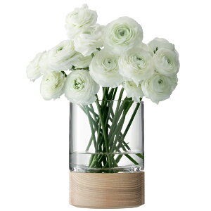 LSA / LOTTA VASE / LANTAN & ASH BASE CLEAR TLA2081@t[ x[X&Lhz_[ i130×H18/a12cmj KX Vv ~  ̓ Mtg VR