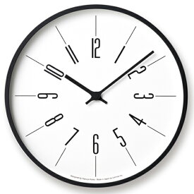 Lemnos（レムノス）/ 時計台の時計 Arabic［KK17-13A］電波時計 サイズ：φ305×D48mm　重量：780g 材質：プライウッド、ガラス 新生活 一人暮らし 入学祝い 定番
