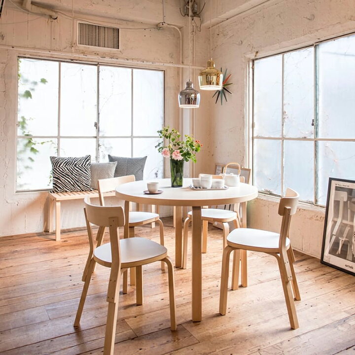 楽天市場】《 90A ダイニングセット 》artek アルテック 90A（d. 100 