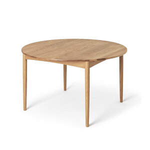 BM0121 �_�C�j���O�e�[�u�� ��120cm �~�� CARL HANSEN & SON �I�[�N �I�C���d�� ���L���͕ʔ��� �J�[���n���Z��&�T�� ROUND TABLE ���E���h�e�[�u�� �~�`�_�C�j���O �{�[�G�E���[�G���Z�� �k���Ƌ� �f
