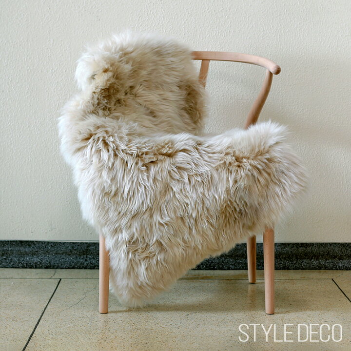楽天市場】シープスキン ライトベージュ（羊の毛皮）［NATURES 