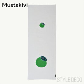 Mustakivi ムスタキビ 手ぬぐい CHUSEN 【KABOSU】33×90cm 石本藤雄 FUJIWO ISHIMOTO 手染め 捺染 注染 てぬぐい
