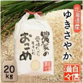 【令和8年産新米】「米」「玄米」「20kg」北海道南るもい産【ゆきさやか】低農薬米「農家の愛情たっぷりそそいだおこめ」ゆきさやか／ユキサヤカ／北海道／低農薬／お米