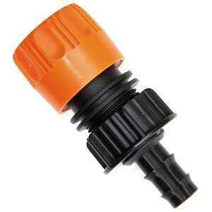 セフティ-3 減圧器用アダプター 1PCS SMKS-29 マイクロ潅水システム用パーツ 散水パーツ 散水部品 水やり作業 藤原産業