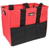 SK11 角型スタンドバッグPRO SKB-P 工具入れ 道具入れ 折り畳み 収納 コンパクト バッグ 赤