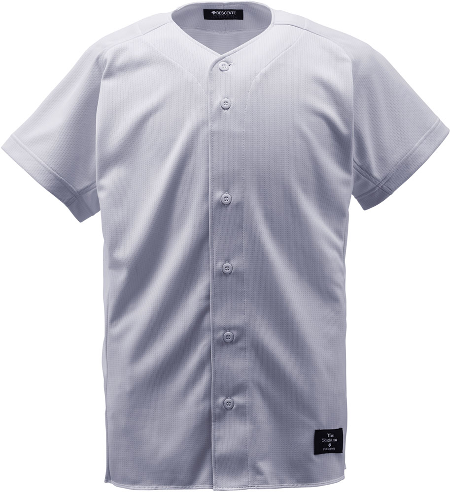 予約販売品 デサント DESCENTE 野球ユニホーム 爆買い新作 DESCENTEフルオープンシャツSTD83TAKSLV KSLV