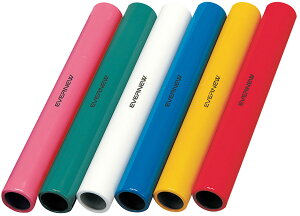 【30日はポイント10倍】 エバニュー Evernew リレーバトンアルミ製 6色組 体育 授業 体育授業 体つくり 部活 運動 バトン EGA190