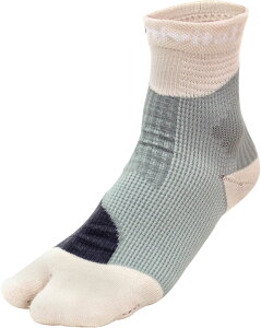 【30日はポイントアップ】 アクティバイタル 超立体フットサポーター グレーベージュ L−LLサイズ 26.0−29.0cm 足首 足袋型 靴下 ソックス 強力グリップ 衝撃吸収 テーピング機能 足裏アー
