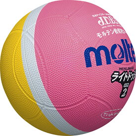 モルテン Molten ライトドッジボール軽量2号 ピンク×黄 SLD2PL